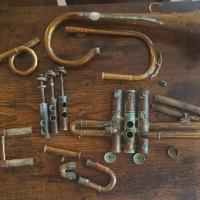 38 cornet ancien eclate