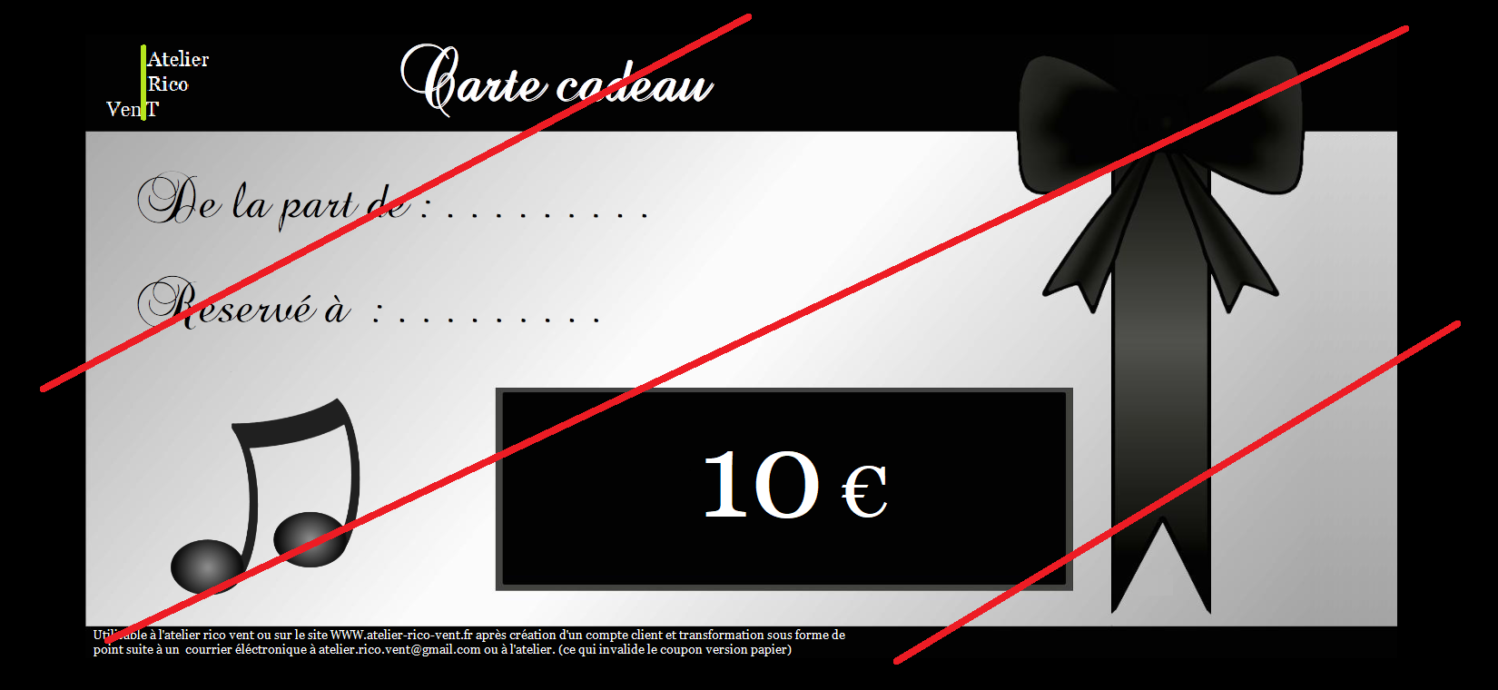 Carte cadeau 10 copie